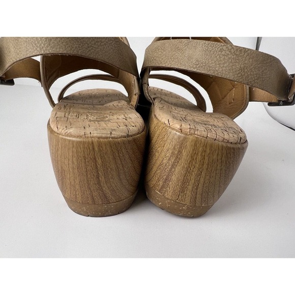 Korks Kork-Ease Women's Fraya Wedge Slingback Natural Platform Sandal Size 9 - Picture 13 of 15